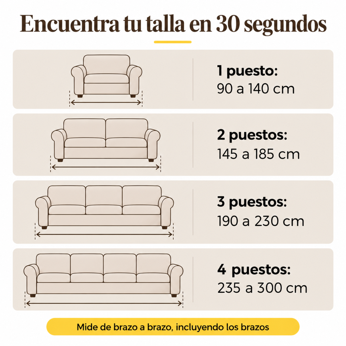 Funda Elástica para Sofá con Relieve