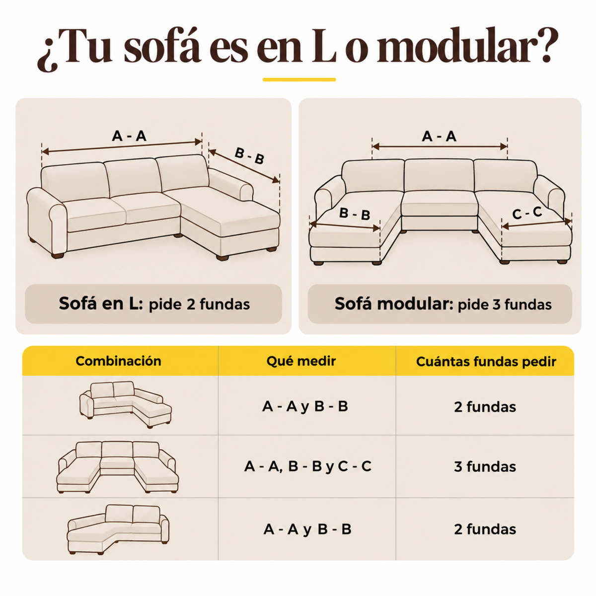 Funda Elástica para Sofá con Relieve