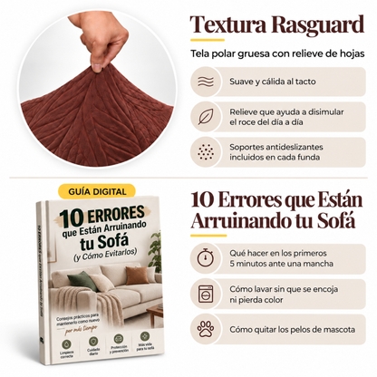 Funda Elástica para Sofá con Relieve
